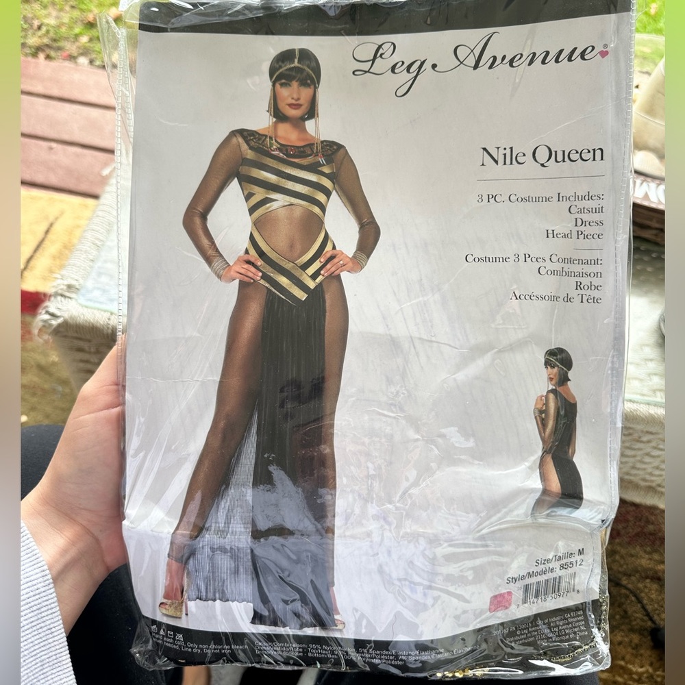 Women’s Halloween costume! Leg avenue Nile queen